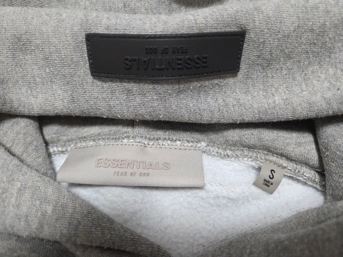 피오갓에센셜 공용 오버핏 후드티 상품이미지7