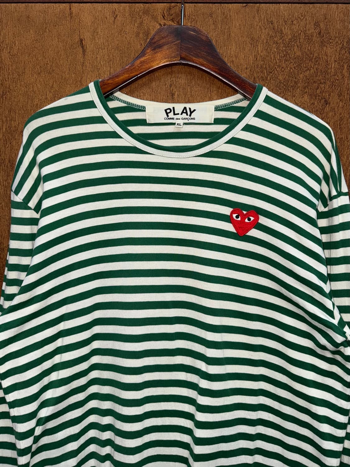 꼼데가르송 플레이 스트라이프 롱슬리브 상품이미지3