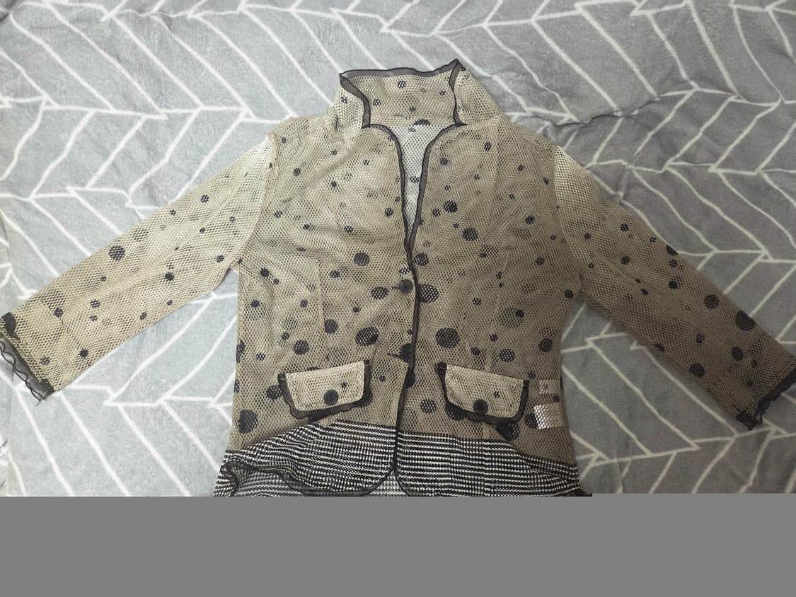 Se ce Se 망사 긴팔 자켓 2버튼 상품이미지1