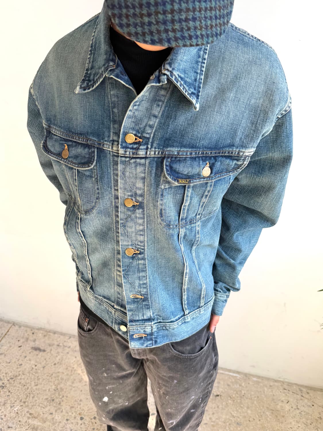 RRL Double RL 271-J 워싱 데님 자켓  상품이미지8