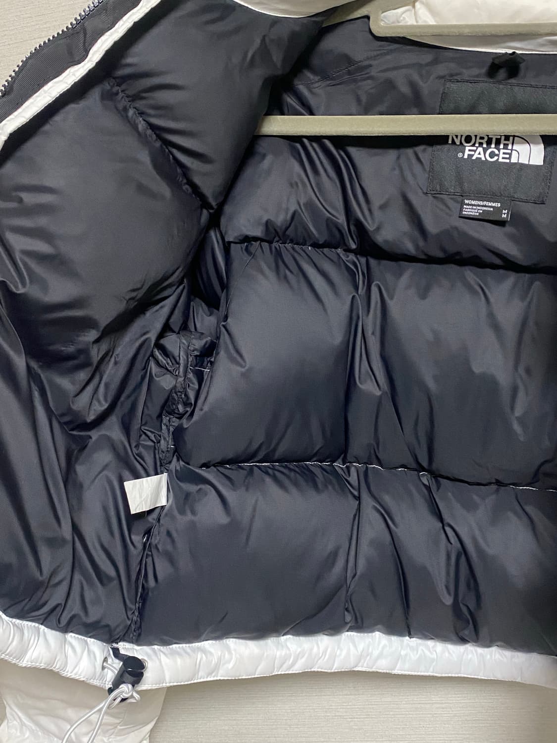 노스페이스 눕시 크롭 화이트M 상품이미지3