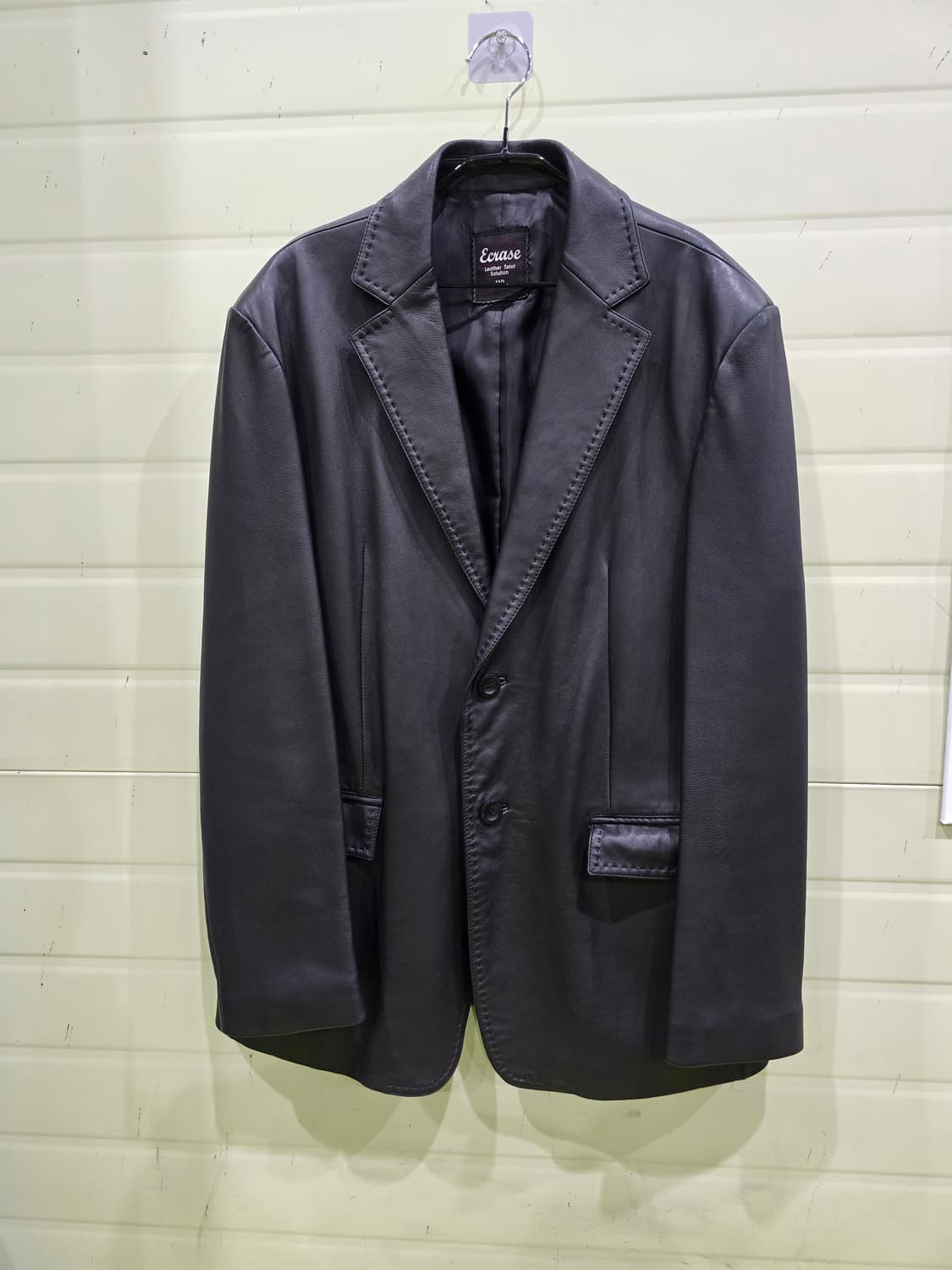 Ecrase 블랙 가죽 자켓 상품이미지1