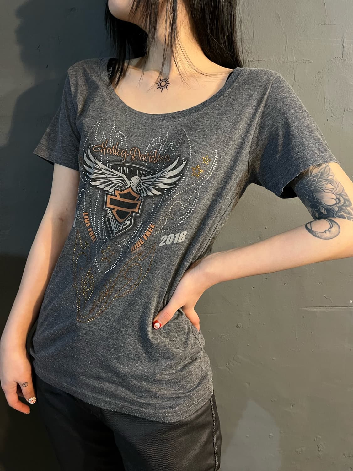 할리데이비슨 반팔탑 상품이미지2