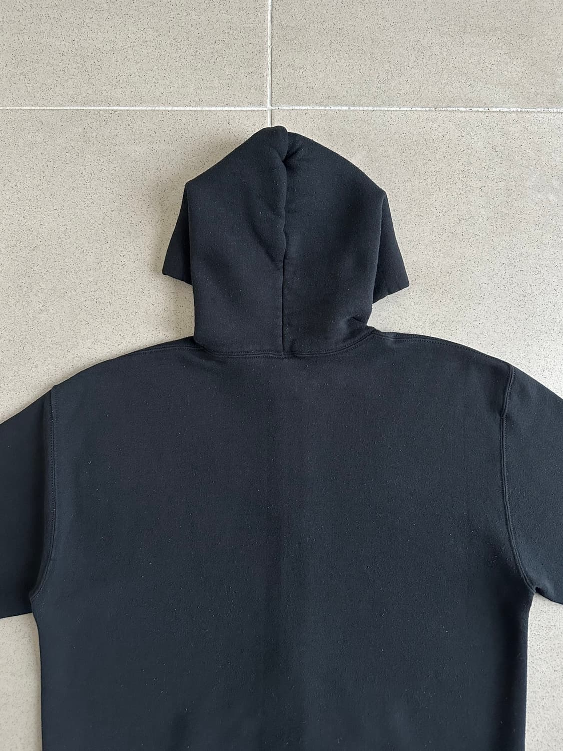 90s 빈티지 러셀 후드집업 블랙 XL USA 상품이미지5