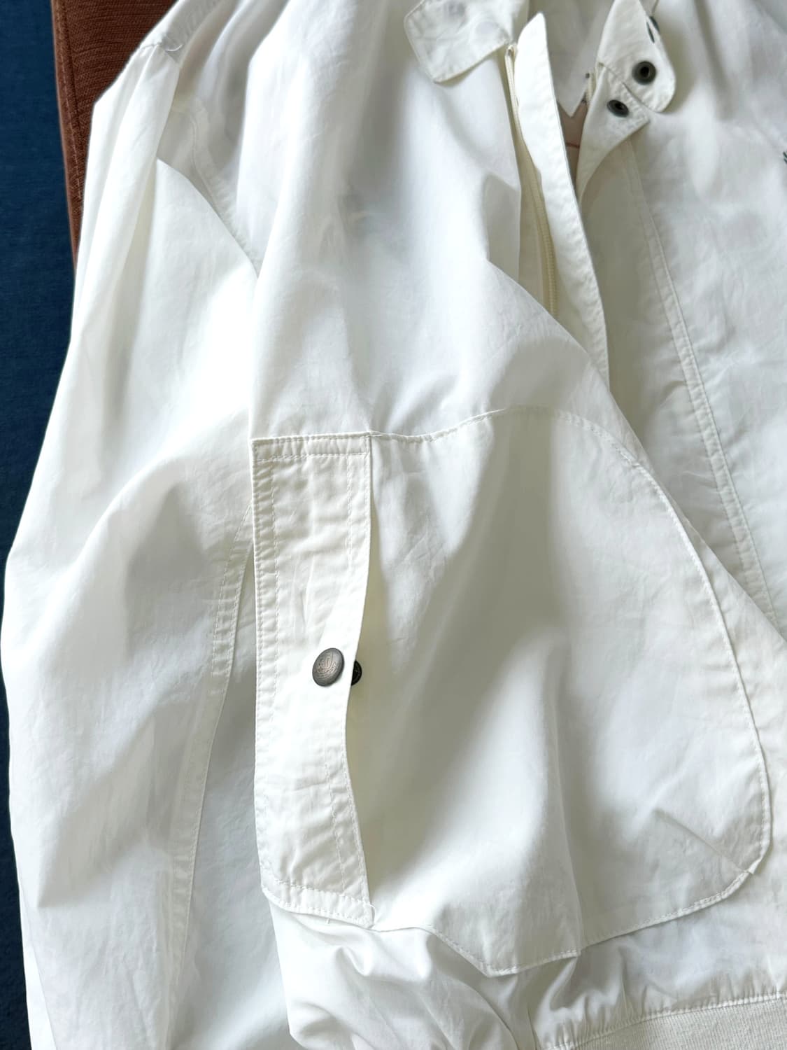High count fabric volume blouson 상품이미지4