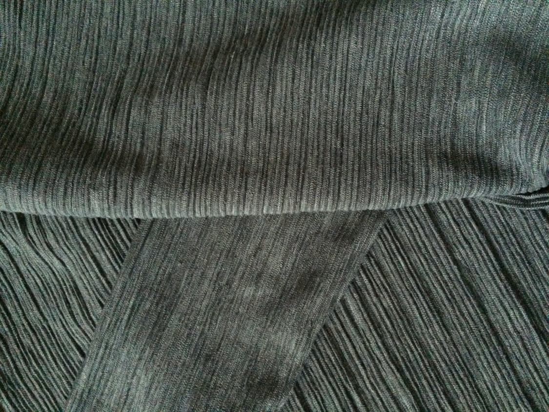 Line Pleats T-shirt Olive 상품이미지2