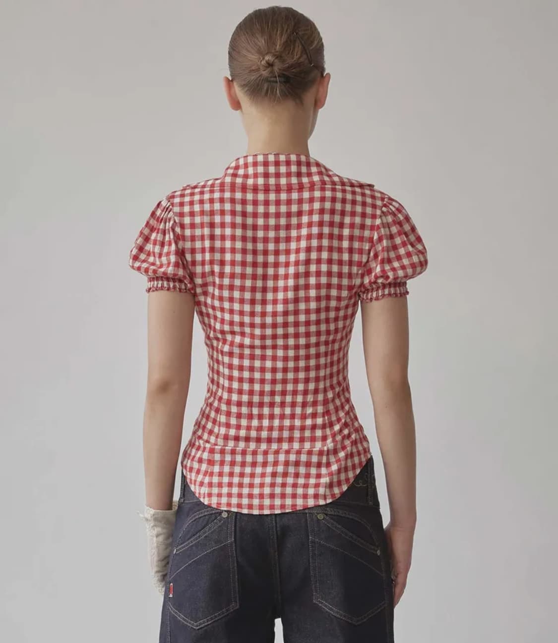 Sculptor cottage blouse red 상품이미지6