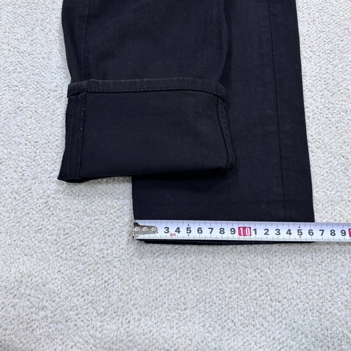 32 모드나인 블랙 데님 팬츠 0428E 상품이미지8