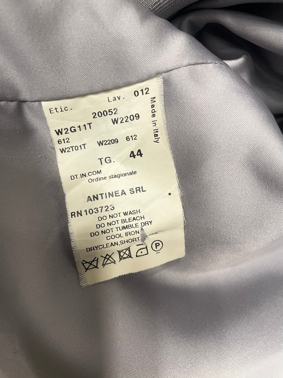 엠프리오 아르마니 빈티지 숏 자켓 55~66 상품이미지10