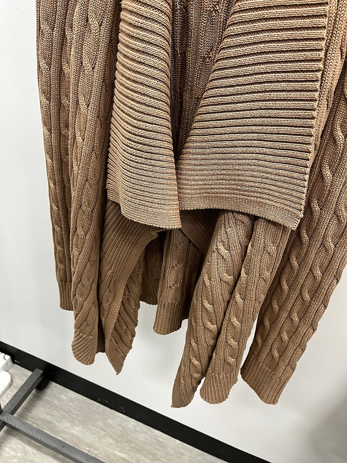 여) 랄프로렌 논버튼 케이블 가디건  상품이미지4