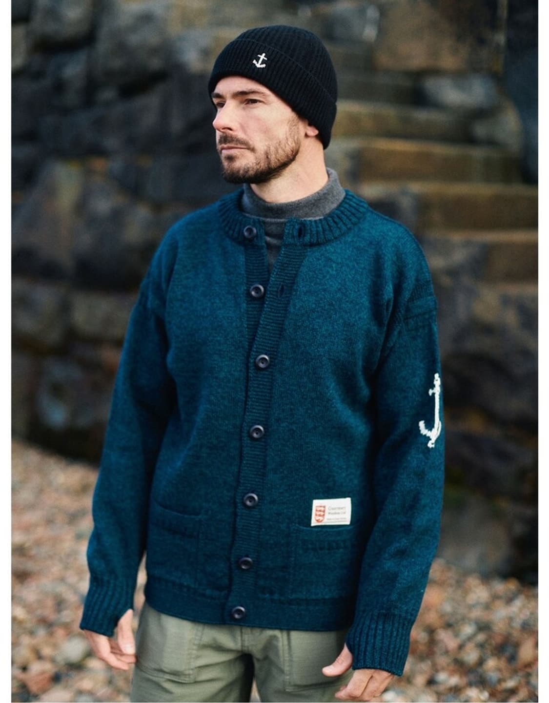 건지울른슨 울 가디건 상품이미지2