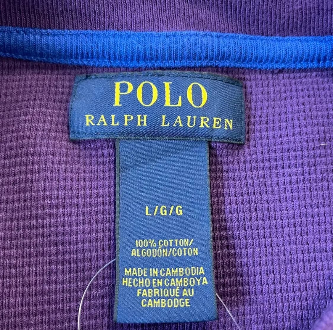 폴로 와플티 롱슬리브 상품이미지4