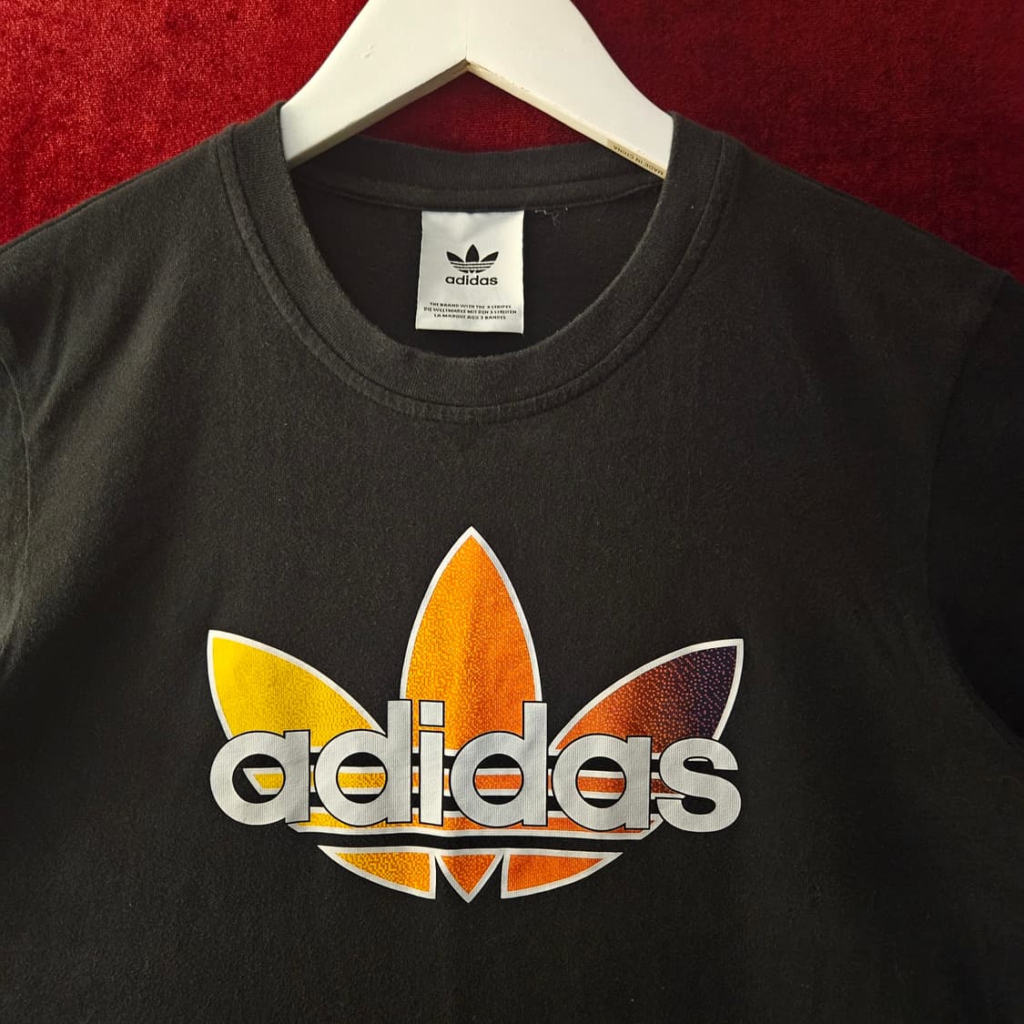 아디다스 오리지널 불꽃로고 티셔츠 S(90)size 상품이미지3