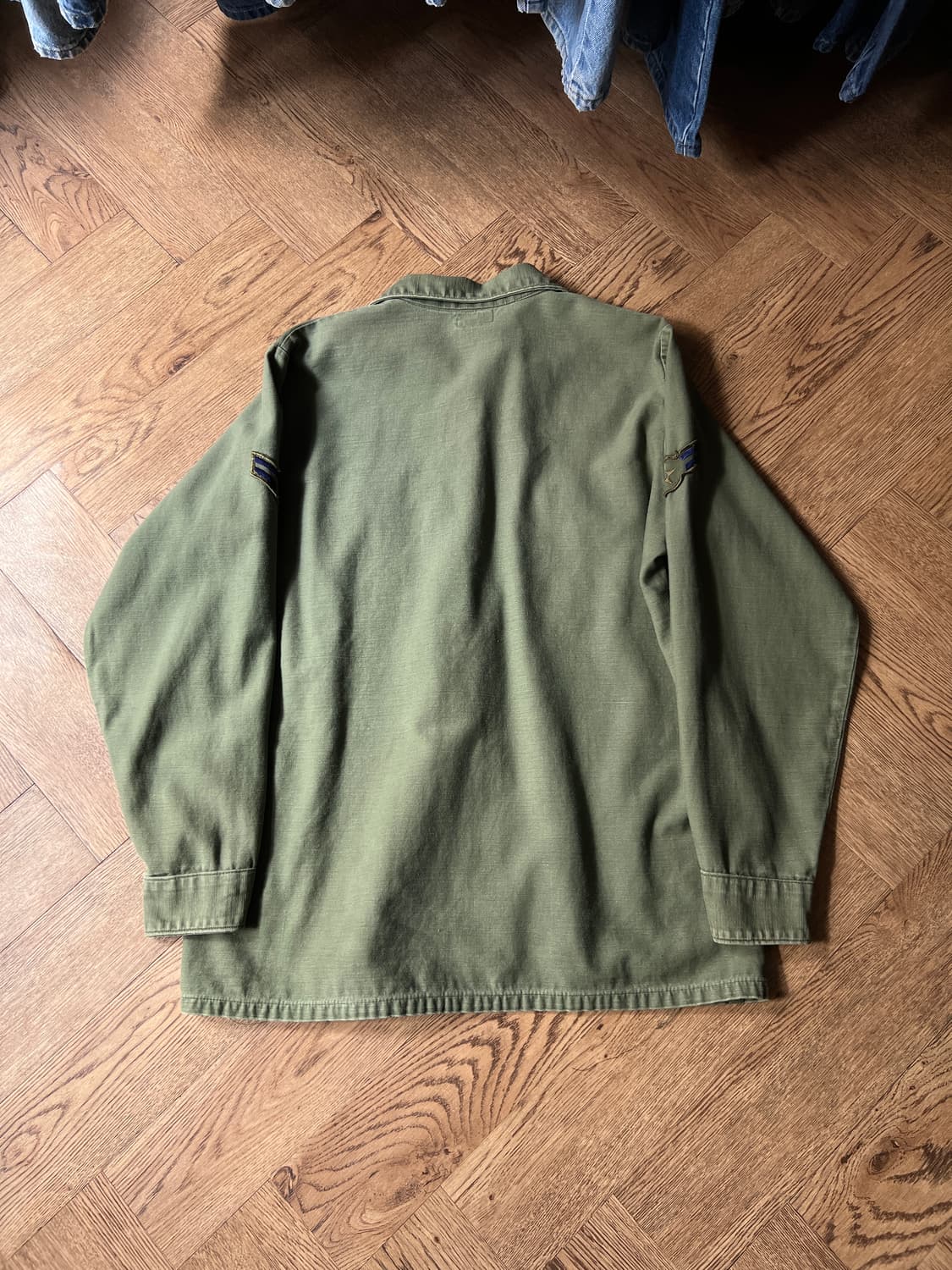 [M]70's 오리지널 미 공군 OG-107 셔츠 상품이미지8