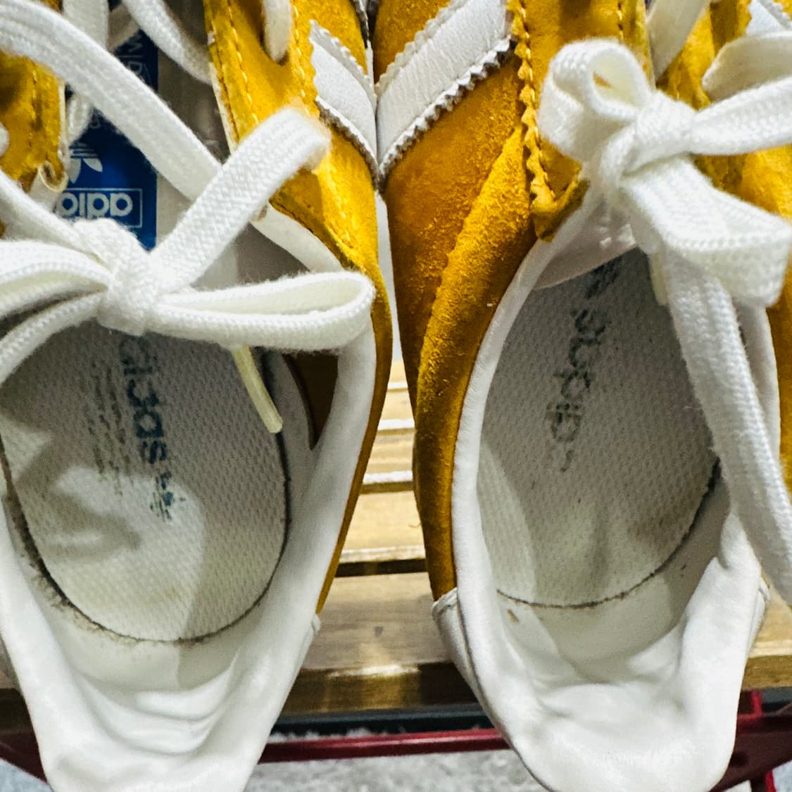 225) 아디다스 운동화 여성 여자 신발 가젤 옐로우 스웨이드 상품이미지8