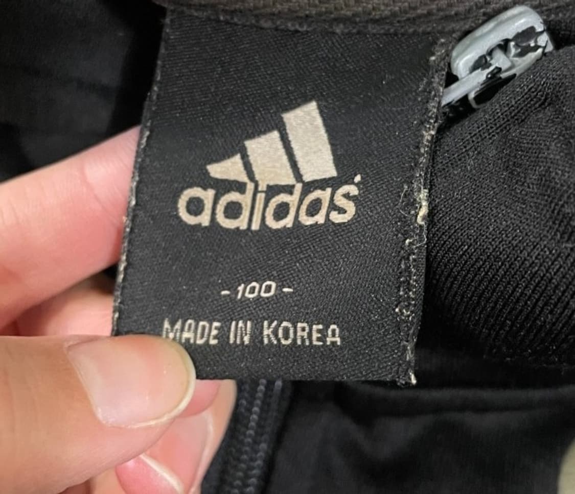 아디다스 검골 블랙 트랙탑 져지집업 100/L 상품이미지3