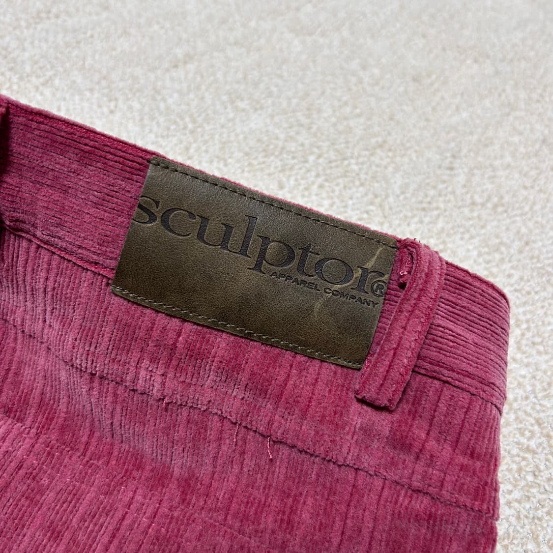 Sculptor Pink Corduroy Long Pants 상품이미지7