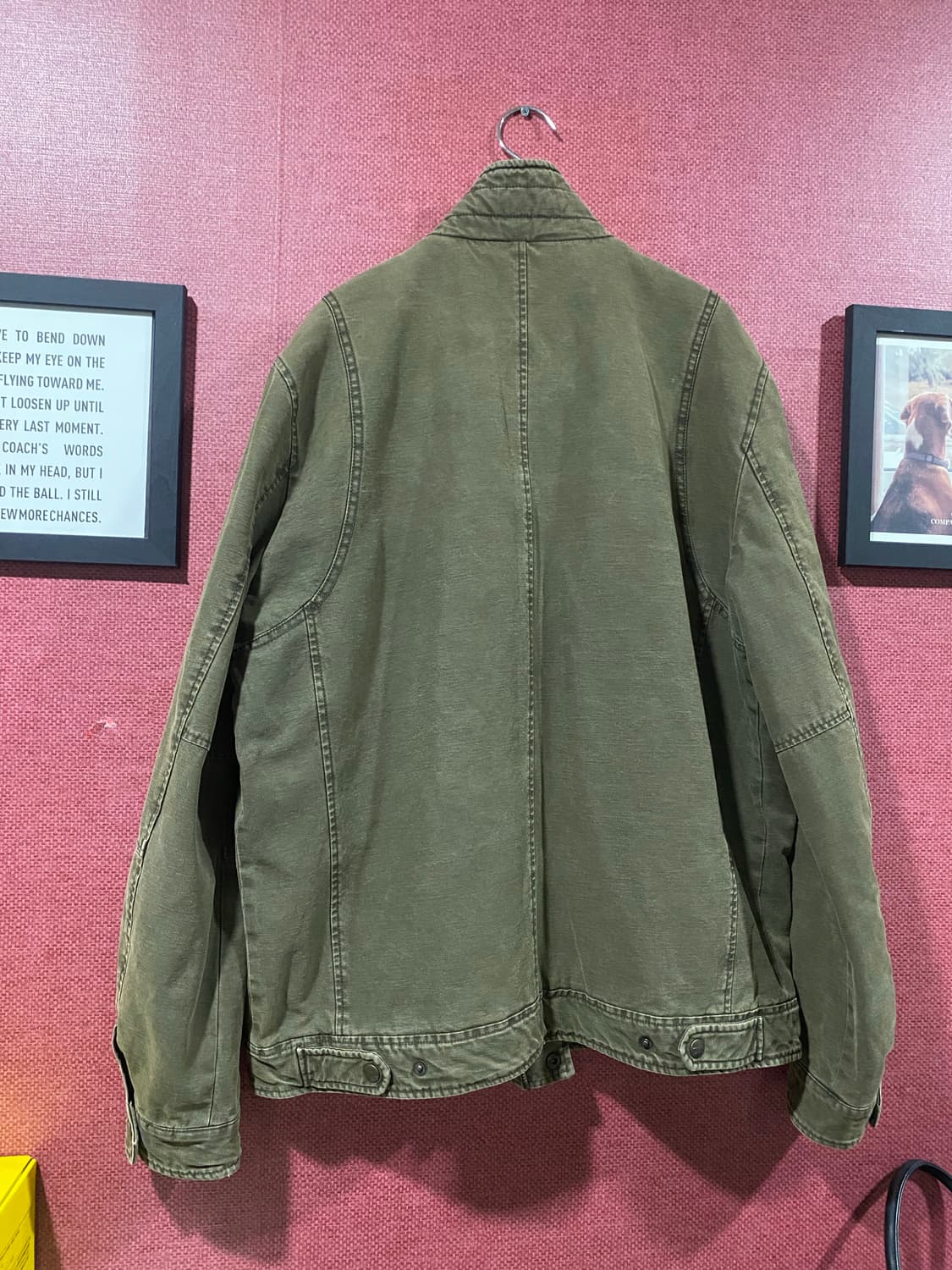 리바이스 올리브 카키 남성 퀼팅 자켓XL 상품이미지6