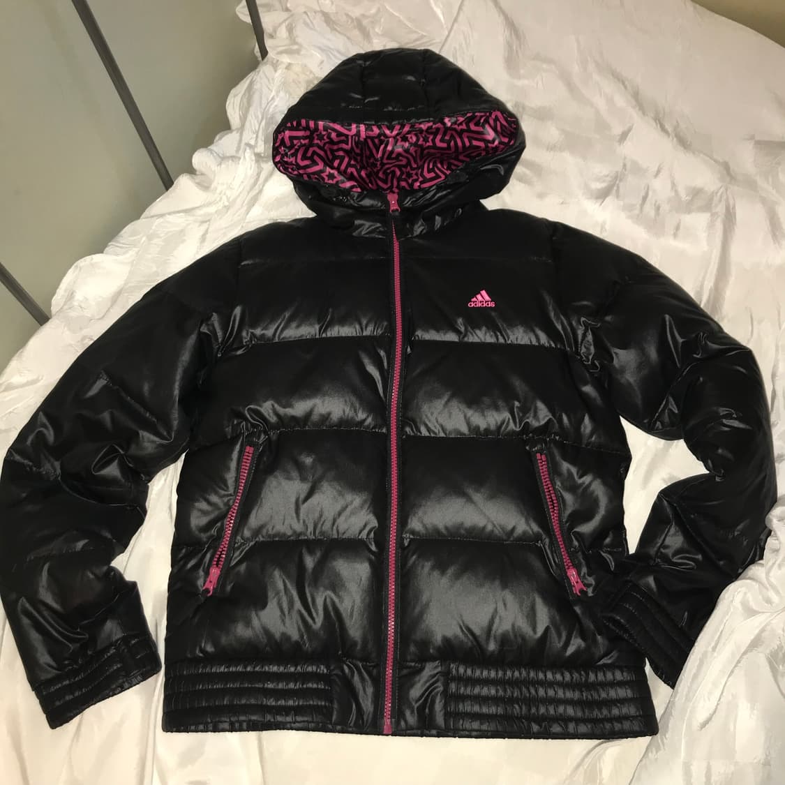 NIKE 나이키 핫핑크 별 고스펑크 갸루 패딩 상품이미지3