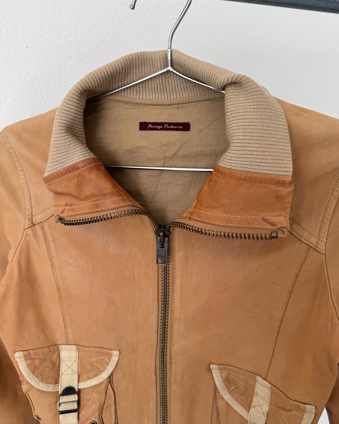 빈티지 양가죽 자켓 상품이미지6