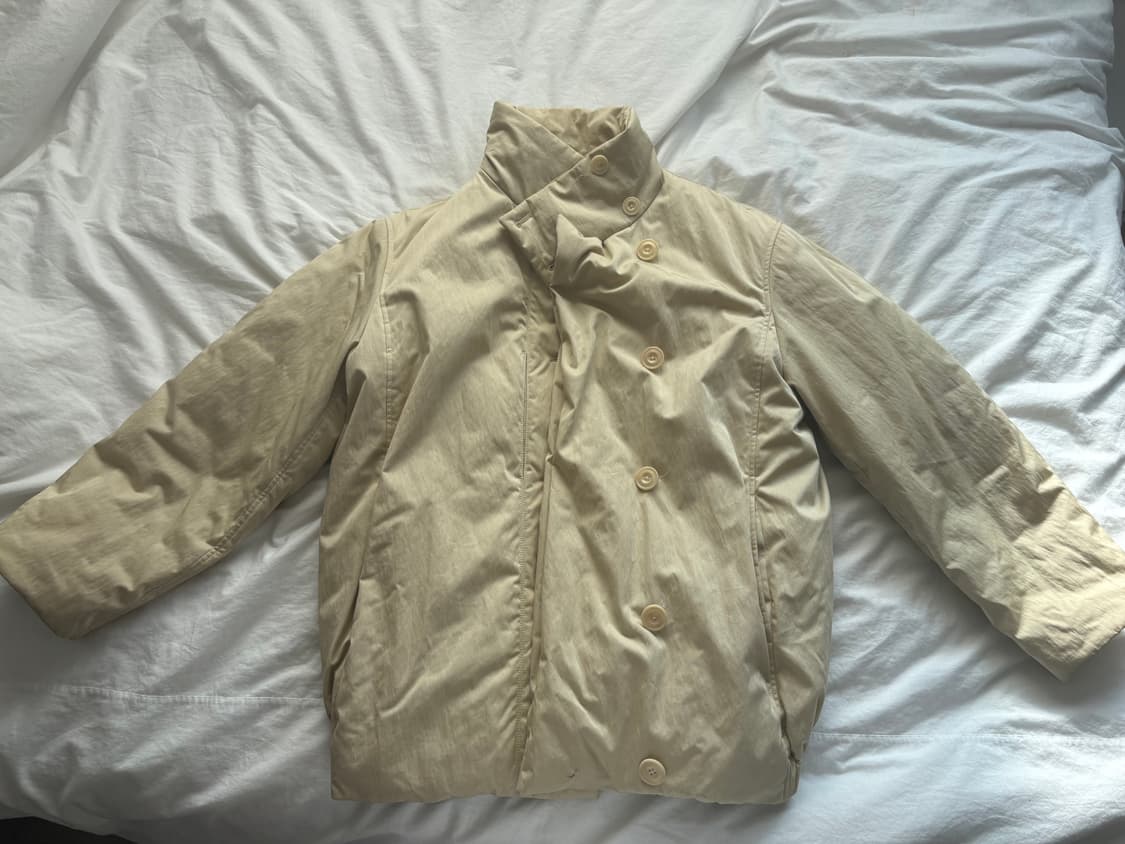 르메르 wadded asymmetrical jacket- Mist(36) 상품이미지4