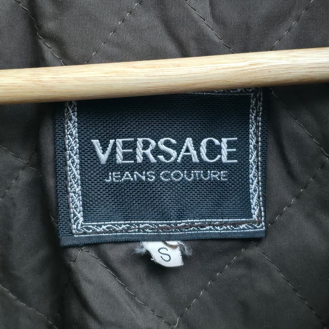 [S] 베르사체 브라운 스웨이드 가죽 자켓 상품이미지7