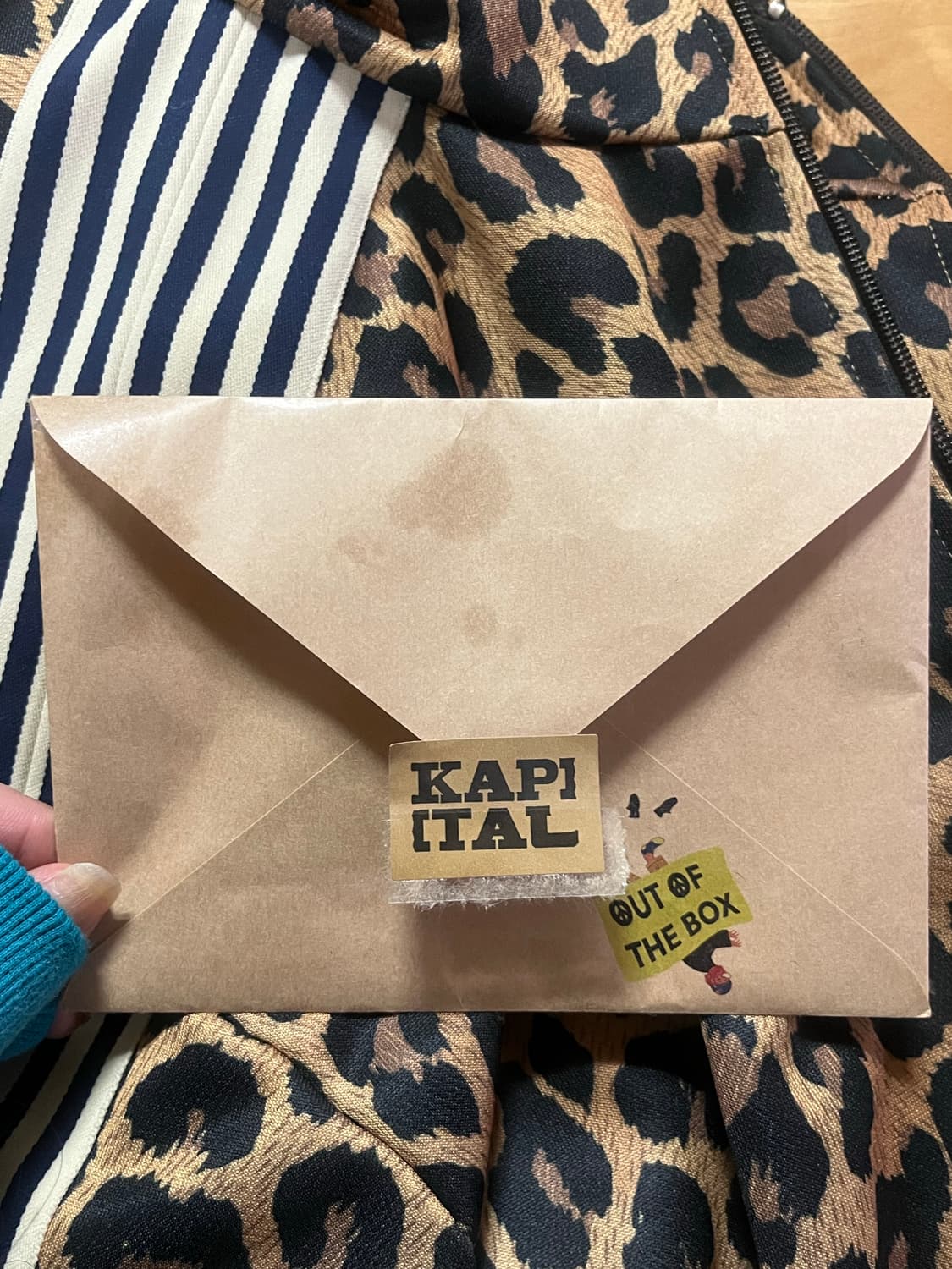 캐피탈 스무스 저지 레오파드 프린트 스턴트맨 앤 우먼 트랙 자켓 브라운 상품이미지6