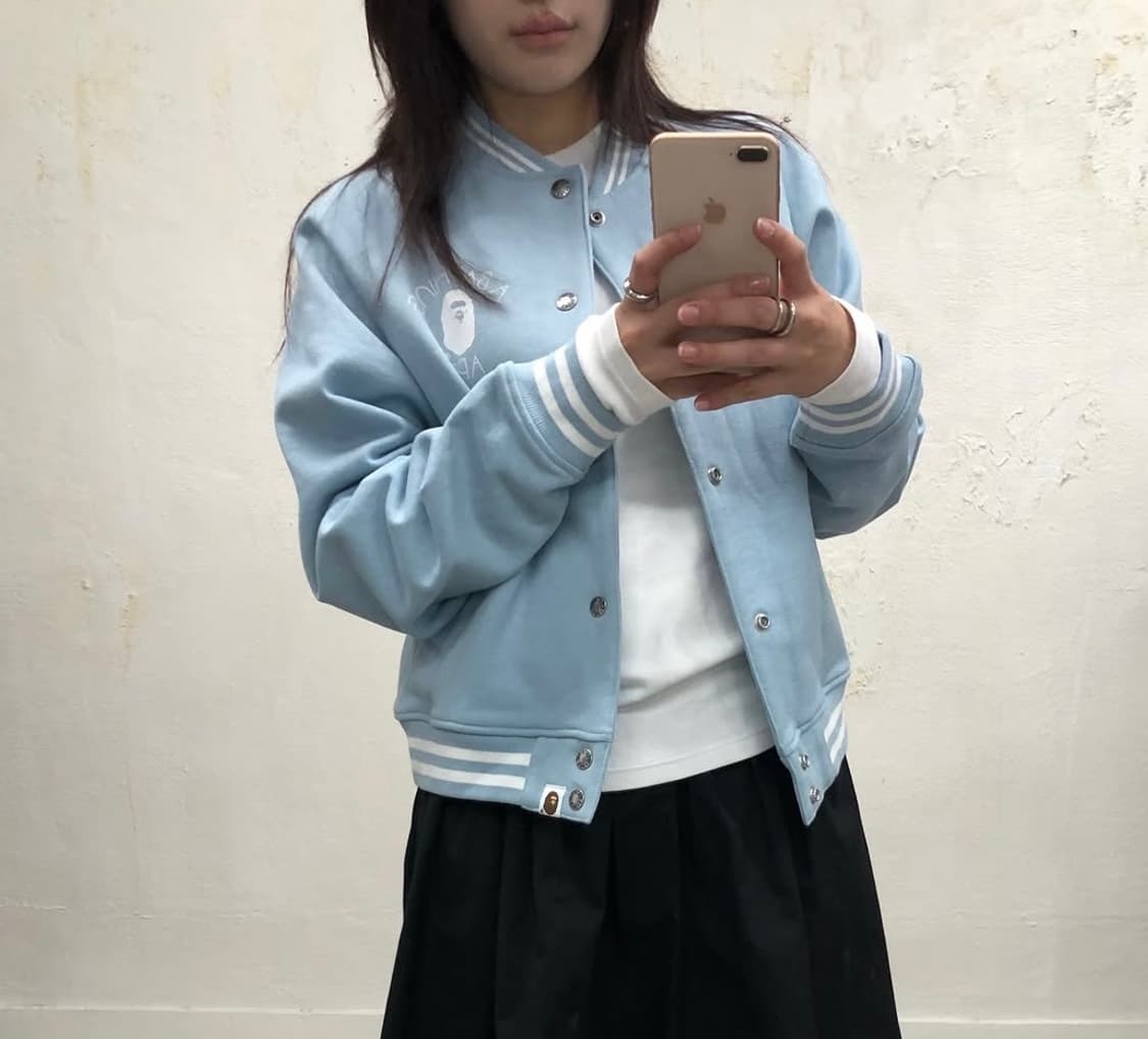 베이프 팀자켓, 스타디움 자켓, 블루종 상품이미지1