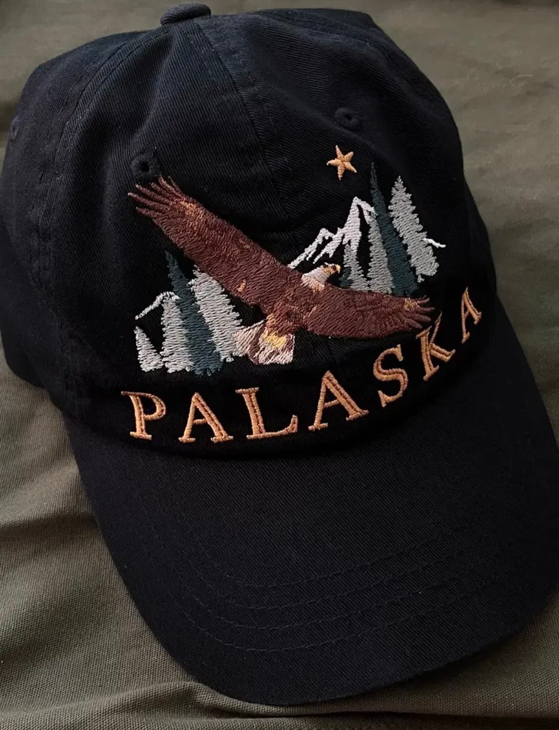 팔라스x팔라스카 6패널 볼캡 블랙 상품이미지1