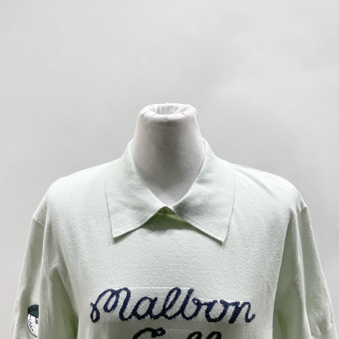 말본 골프 여성 카라 반팔니트티셔츠 L 상품이미지2