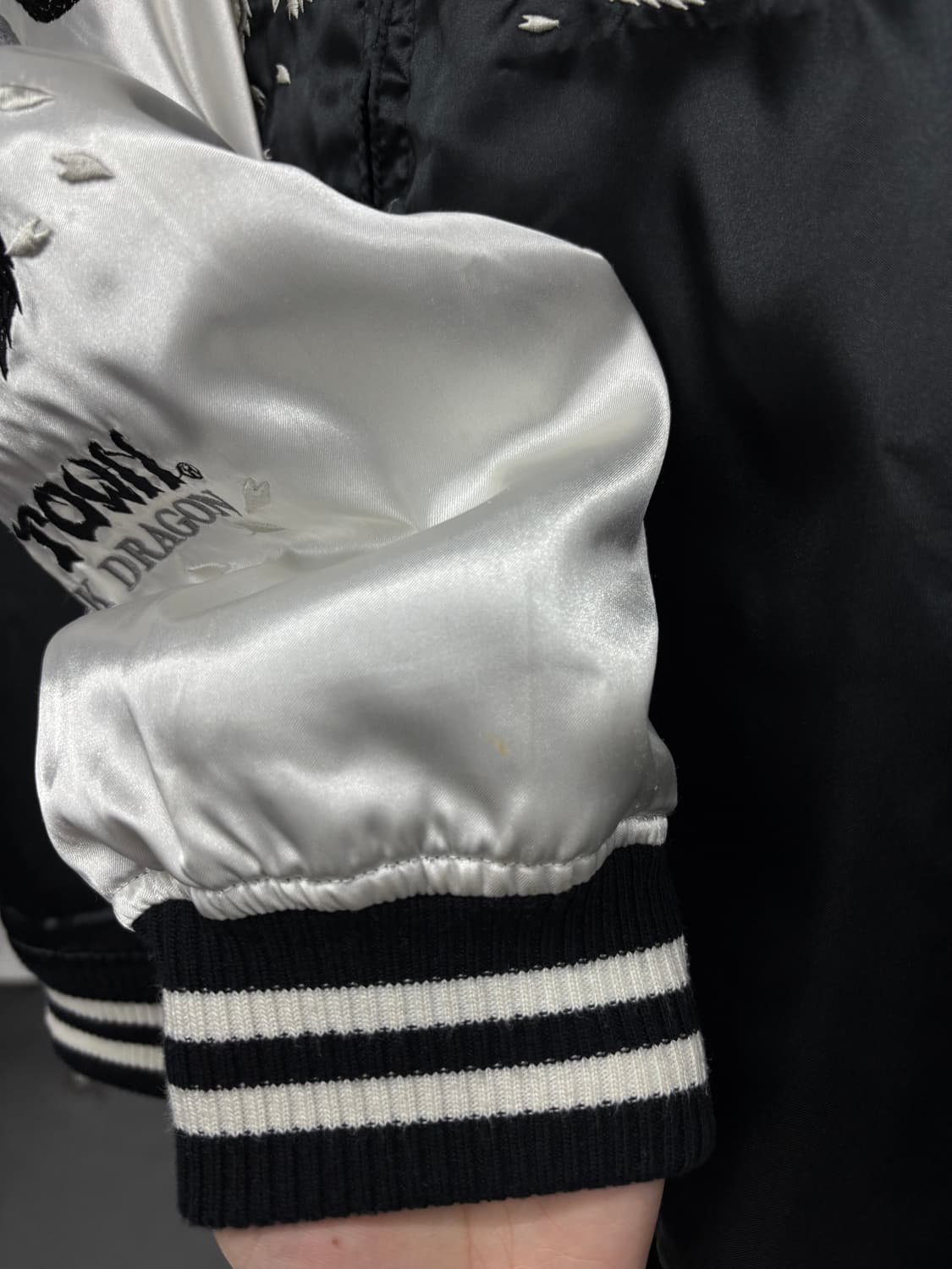 도그타운 블랙 드래곤 퀄팅 스카잔 자켓 상품이미지9