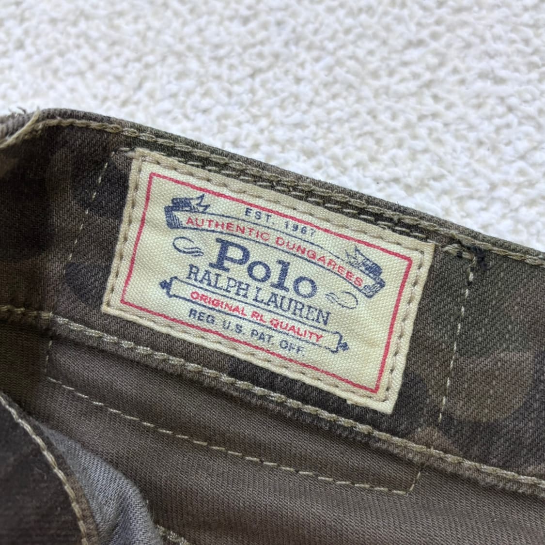 29 폴로랄프로렌 카모 데님 팬츠 0312E 상품이미지3