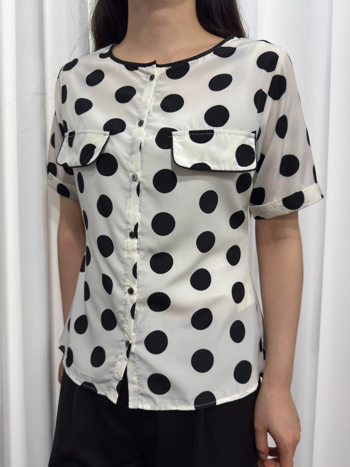 here’s dot blouse 상품이미지2