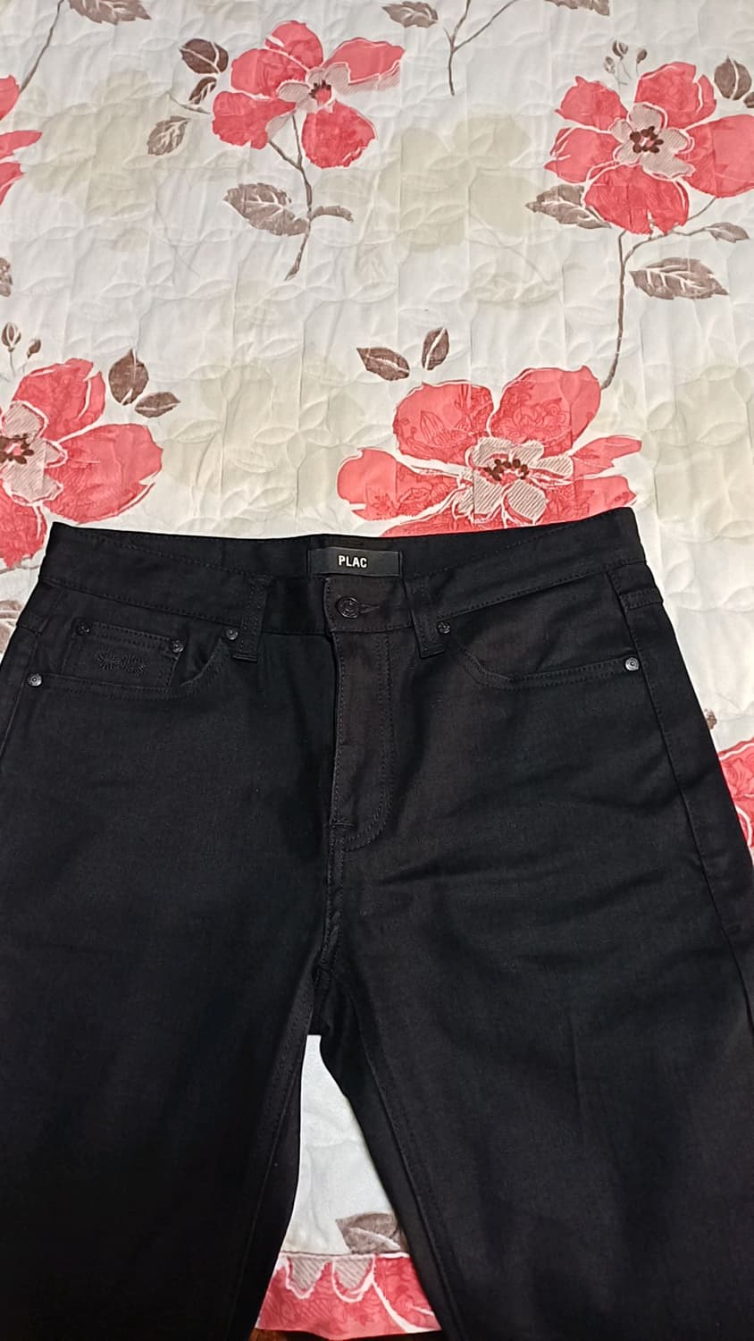 플랙 베를린 슬림블랙진 32인치 기장107 상품이미지2