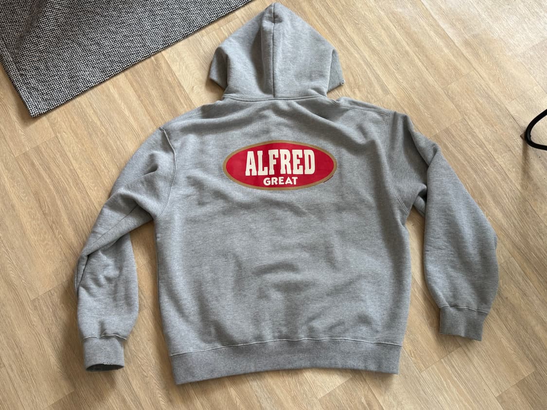 알프레드 Alfred 후드집업 VTG AFRD BLUNT ZIP-UP H 상품이미지3