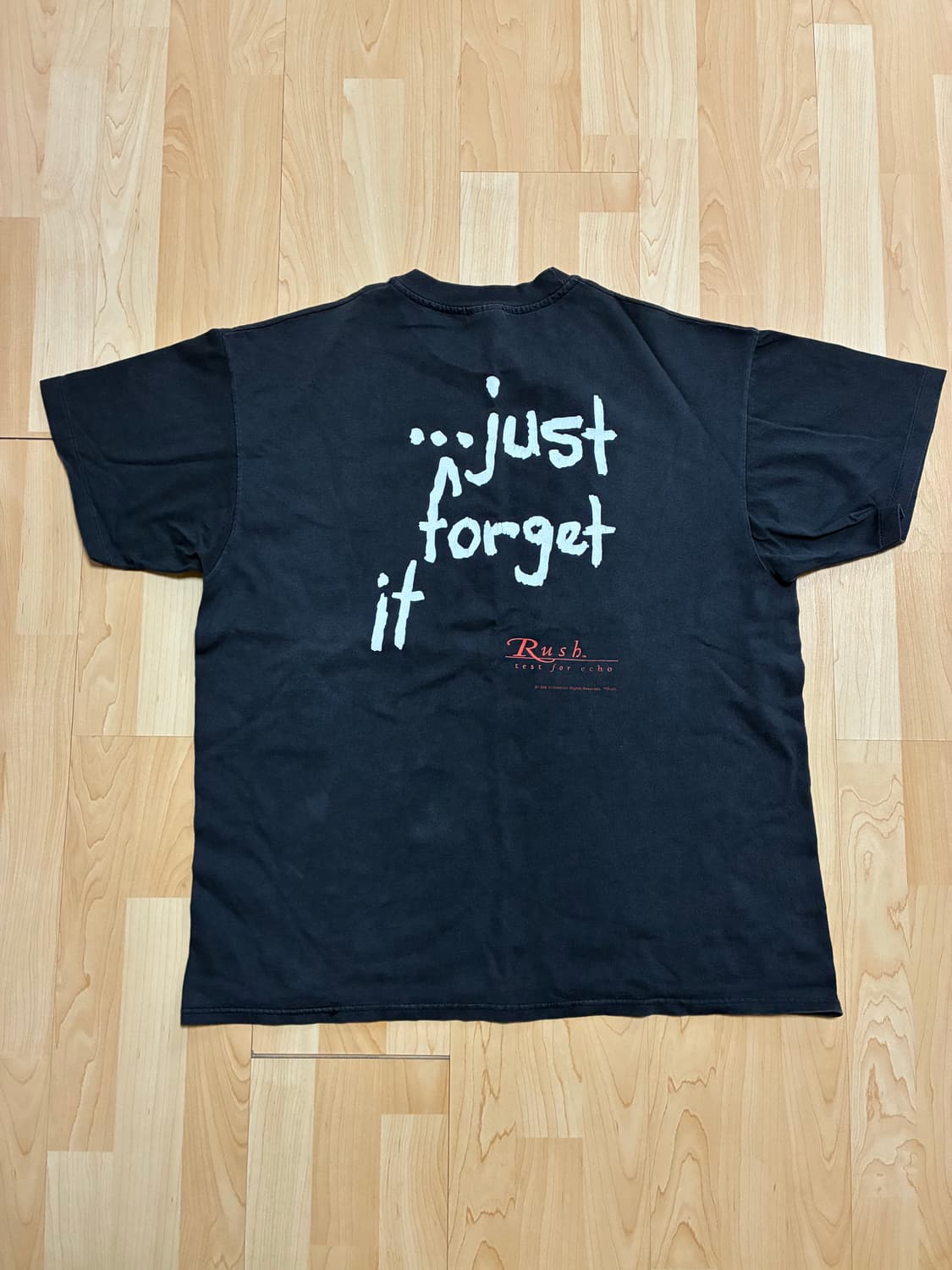 밴드티 RUSH 1996 TEST FOR ECHO 티셔츠 XL 상품이미지5