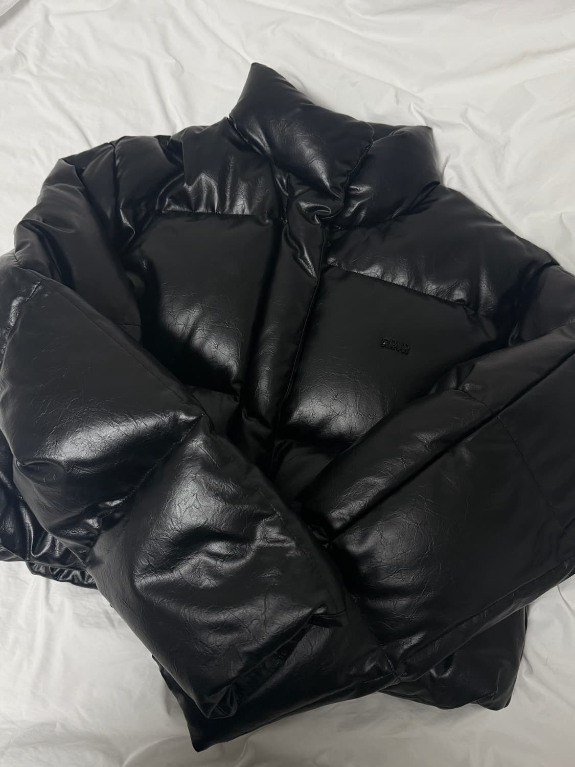 그로브 루트 패딩 (레더 숏패딩) 상품이미지2