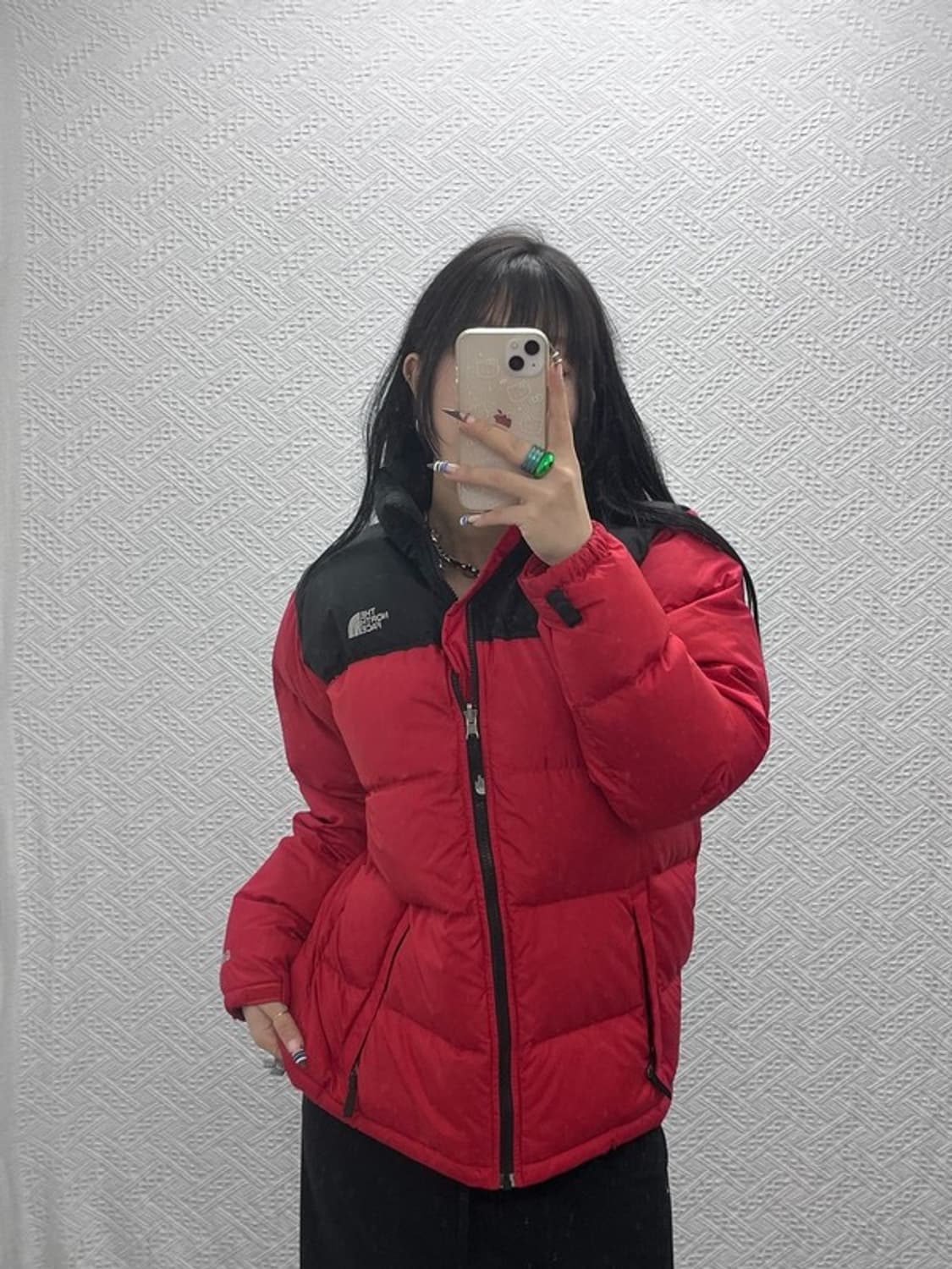 노스페이스 레트로 Y2K 00's 눕시 구스다운 패딩 XL C07945 상품이미지1