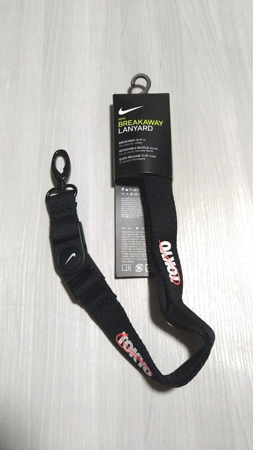 새제품 일본 나이키 도쿄시티 한정 랜야드 사원증 목줄 카드지갑줄 학생증 상품이미지1
