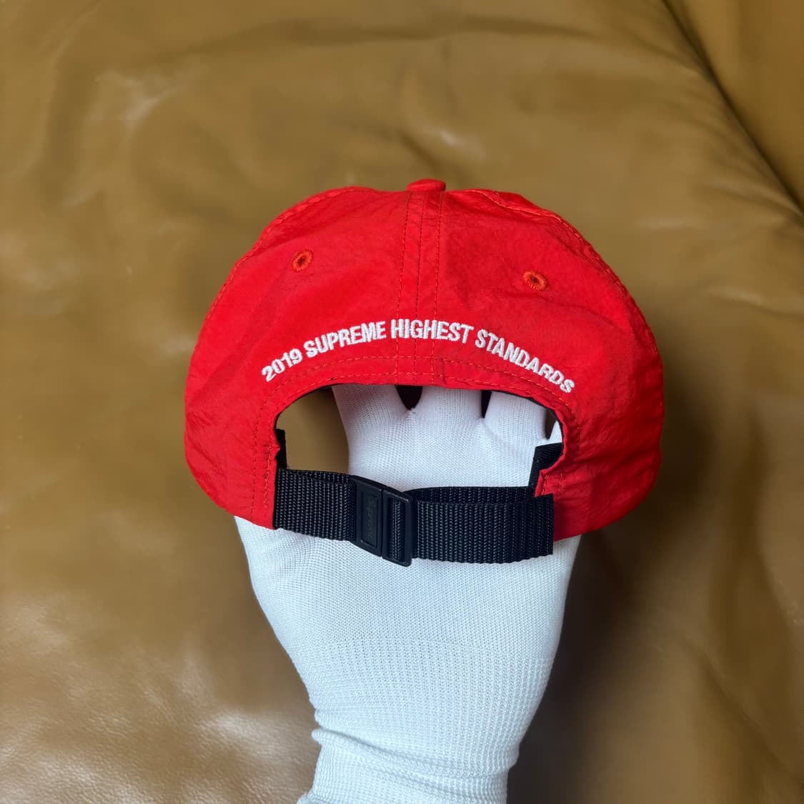 슈프림 6패널 볼캡 모자 설산 레드 상품이미지7