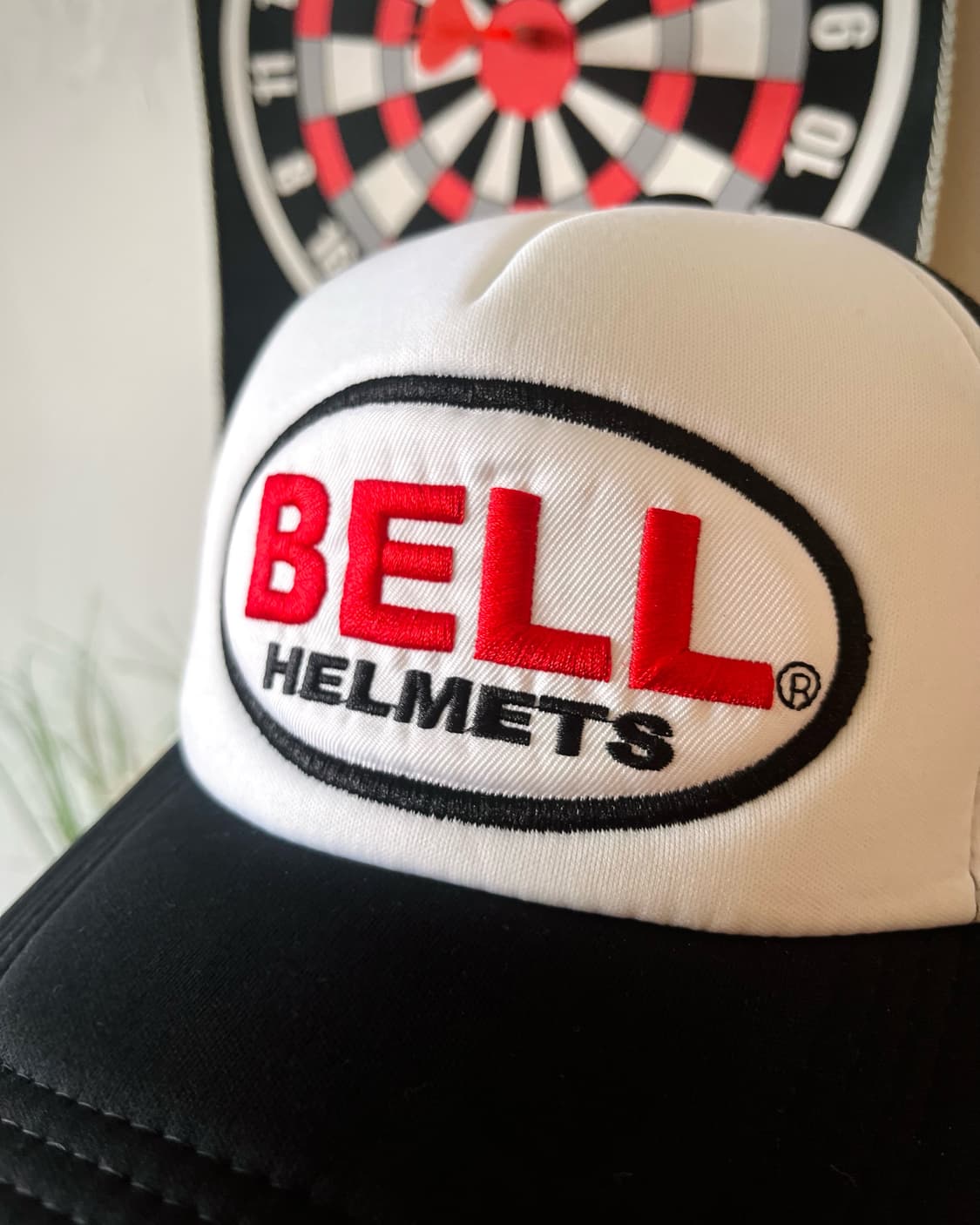 Vintage "BELL Helmets" Patch Trucker Cap 상품이미지4