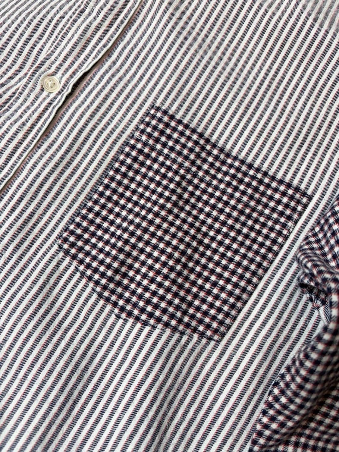 타케오키쿠치 00's 배색 체크 포켓 셔츠 PN9236 상품이미지4