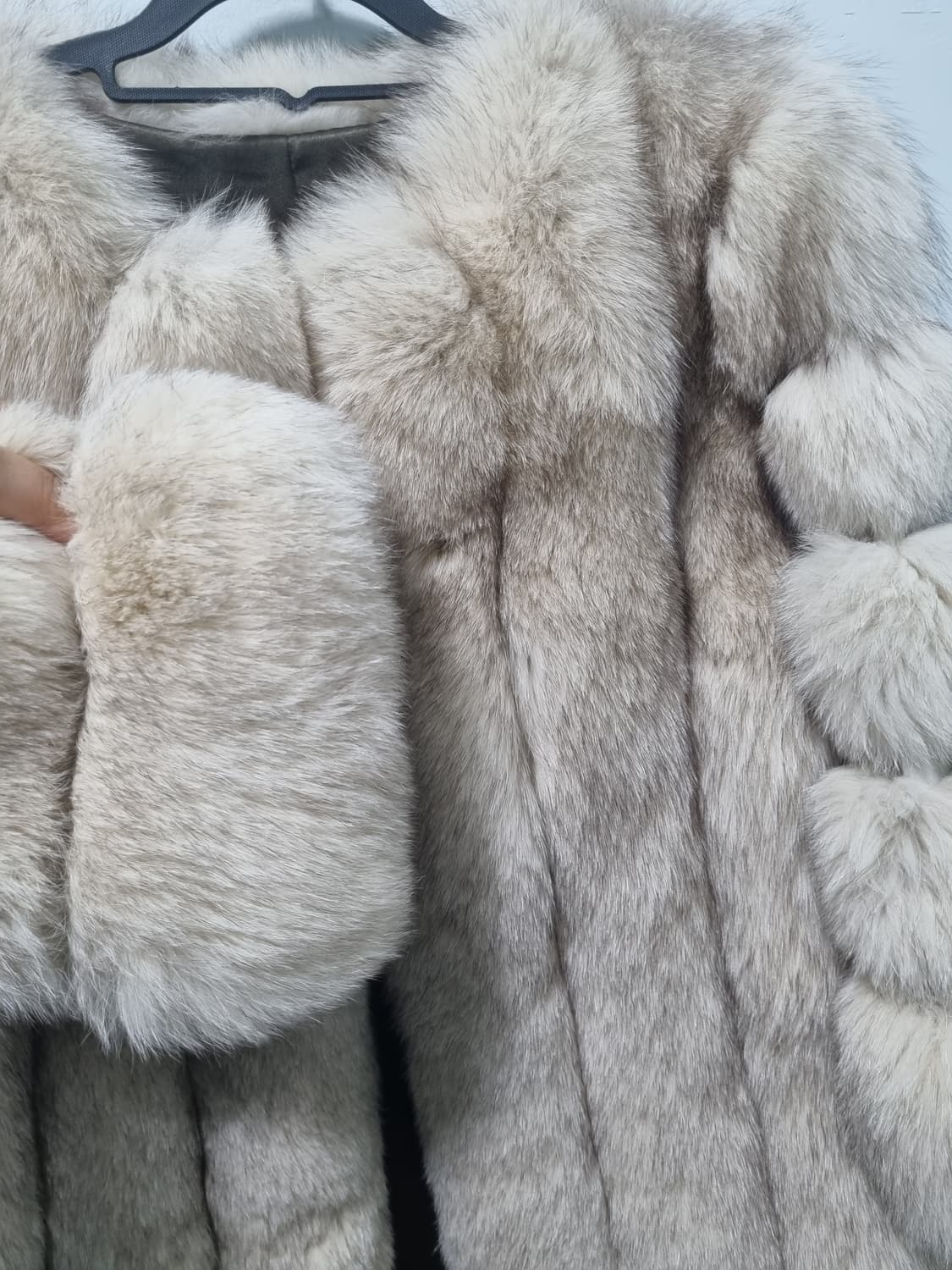 사가 폭스 퍼 코트 상품이미지3