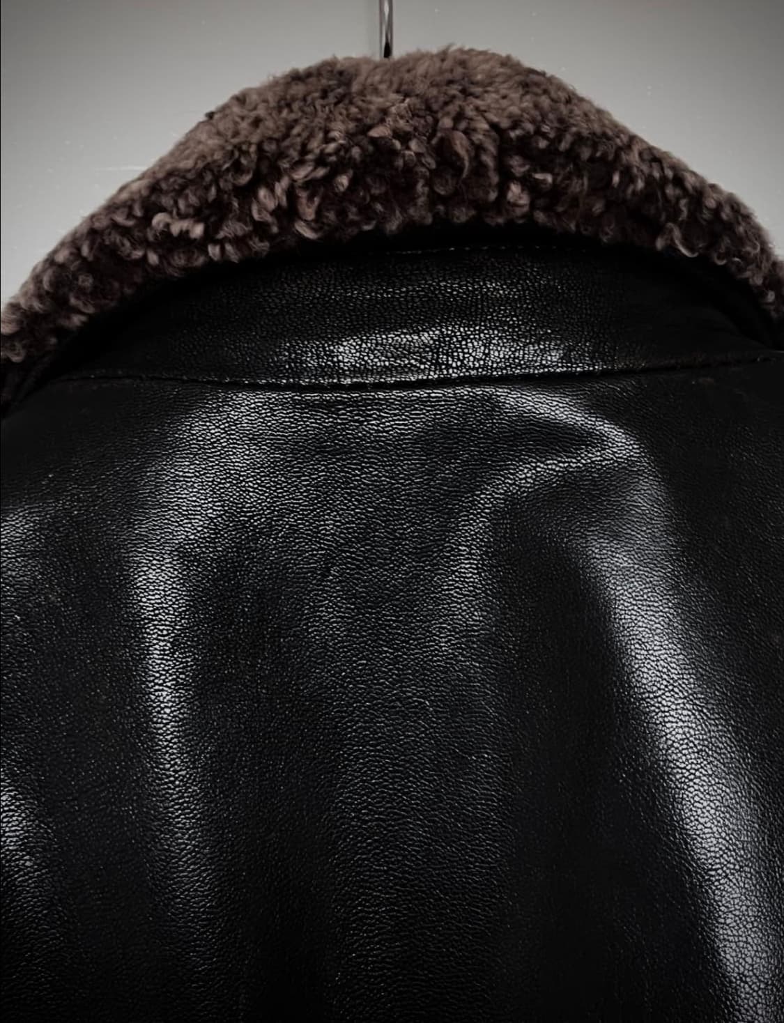 DIESEL L-Tarun Goat Leather Jacket 상품이미지4