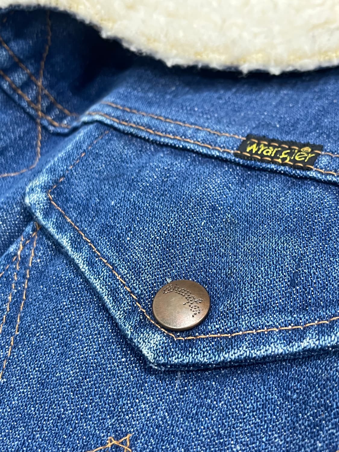 70s 랭글러 랜치 쉐르파 데님 자켓 100-105 상품이미지7