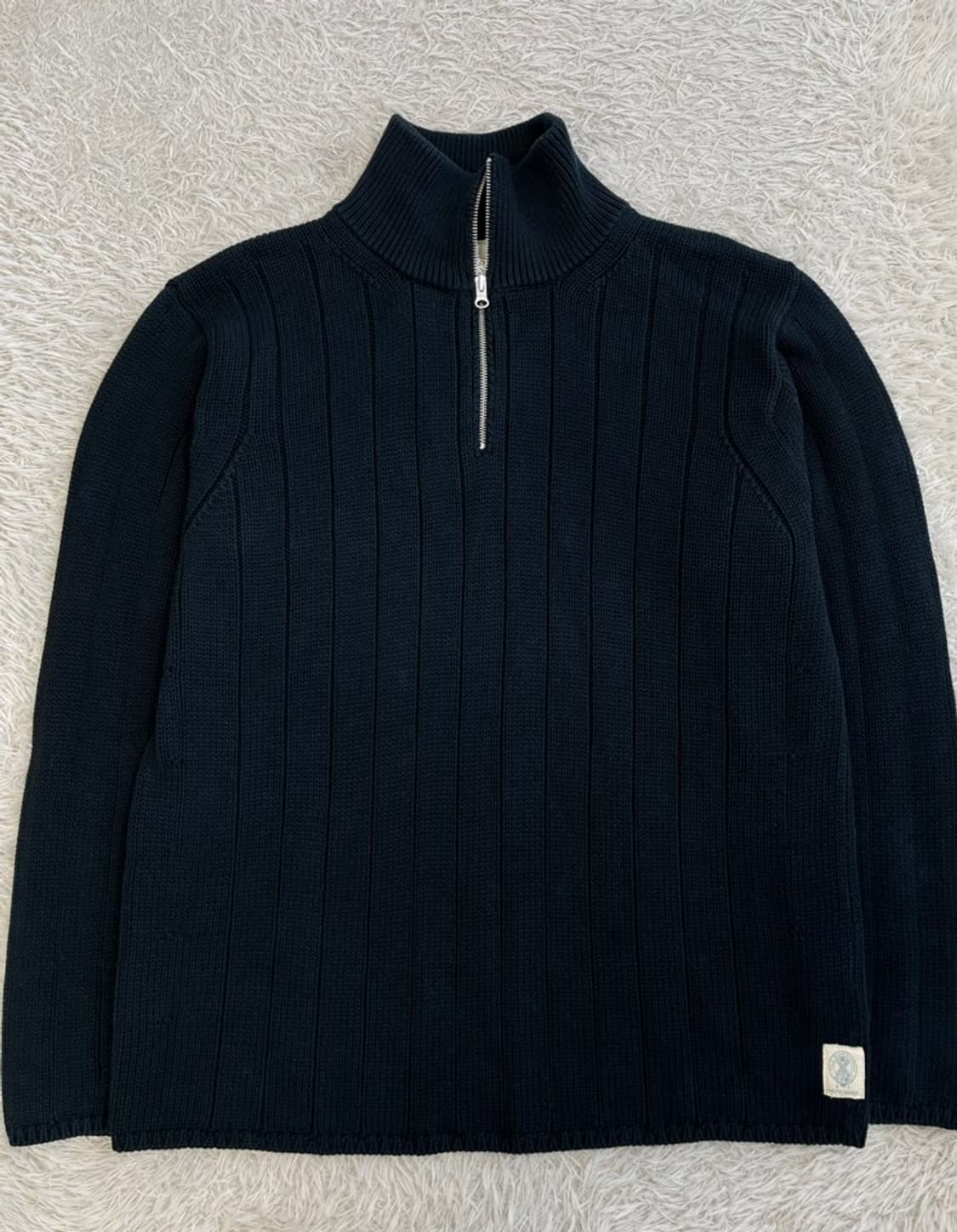 폴로진스컴퍼니 반집업 니트 티셔츠/#2963 상품이미지1