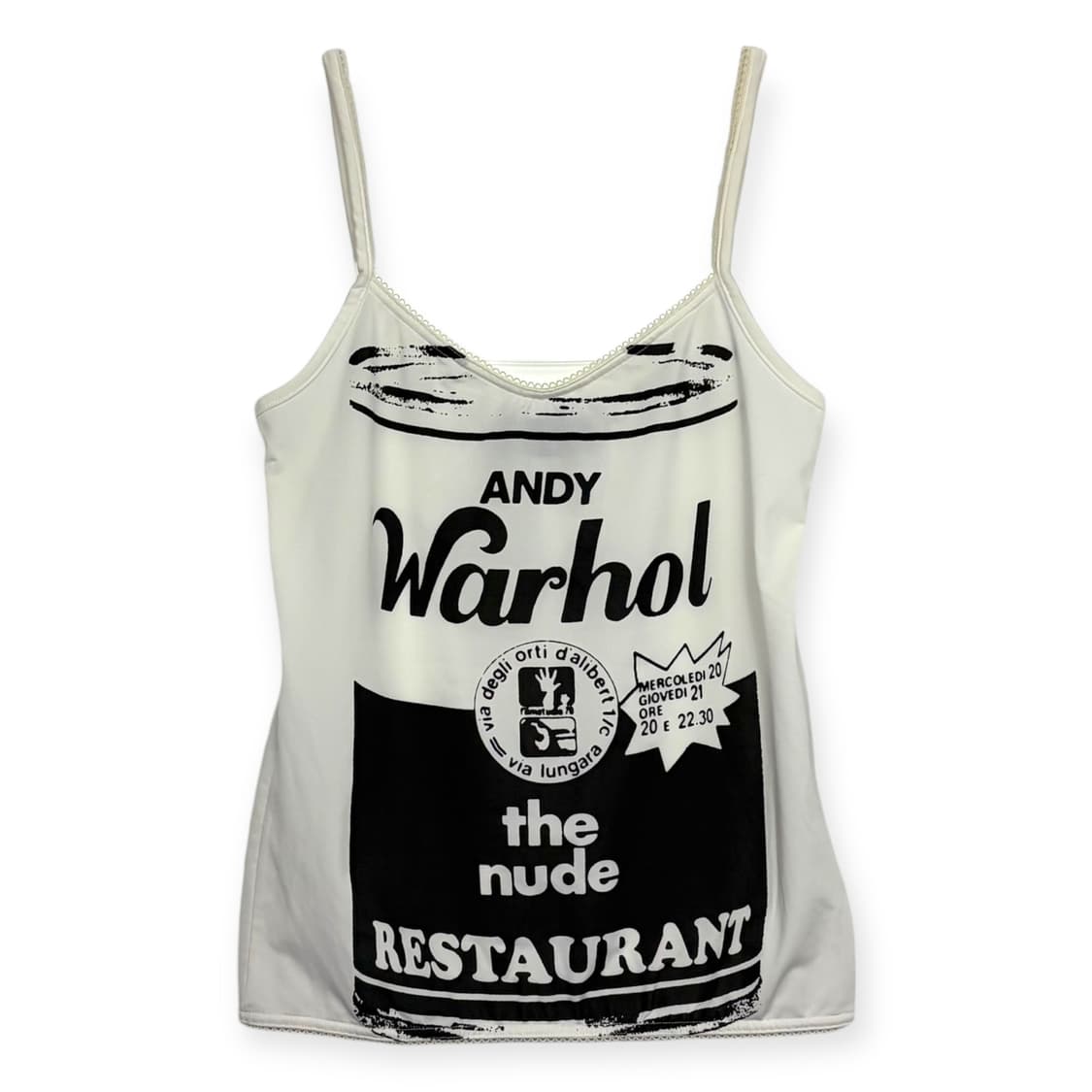 히스테릭글래머 앤디워홀 슬리브리스 나시 민소매 티셔츠 상품이미지1