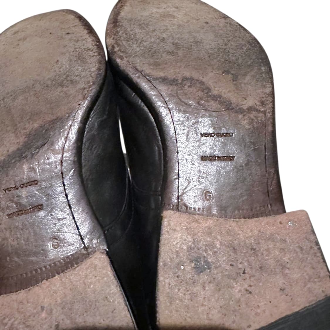 프라다 스퀘어토 레더 더비슈즈 상품이미지7