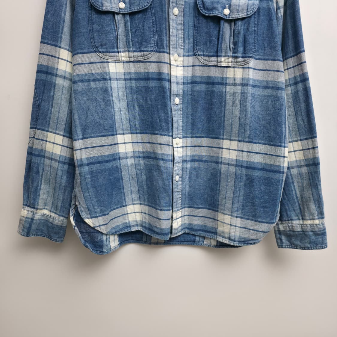 [M] 폴로 랄프로렌 플래드 트윌 워크 셔츠 신형 큐알 택 상품이미지3