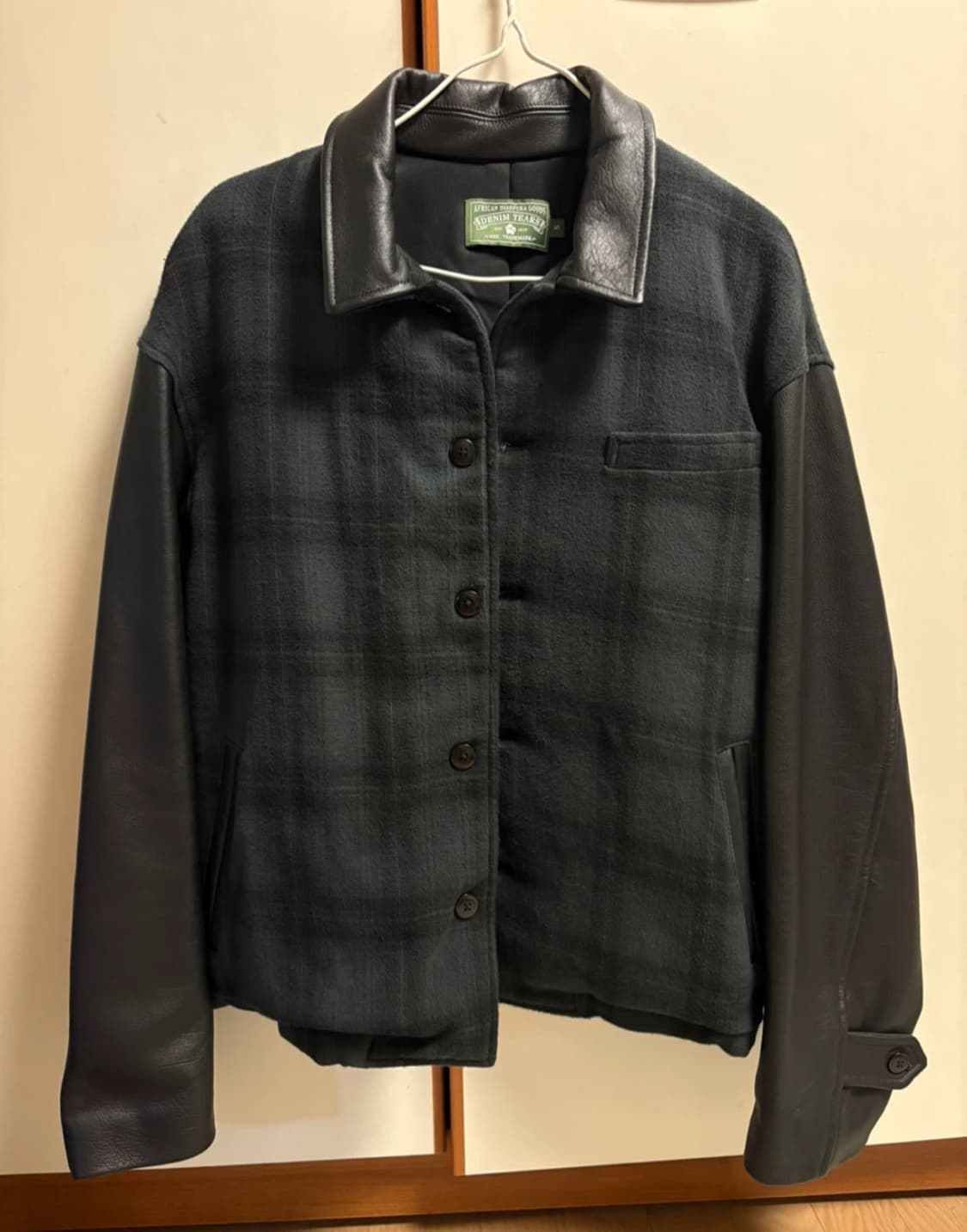 데님티어스 체크 타탄 자켓 상품이미지4